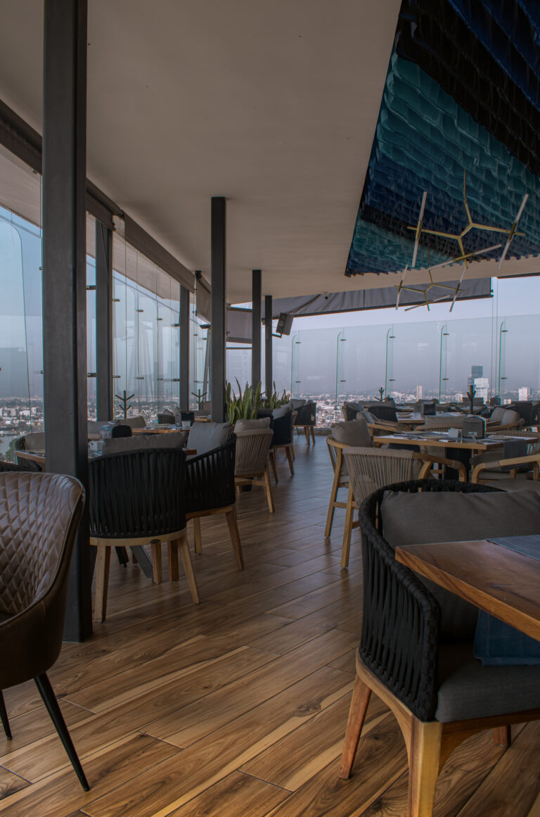 Diseño de interiores Restaurante Casa Luz Ciudad de Puebla Colonia La Paz