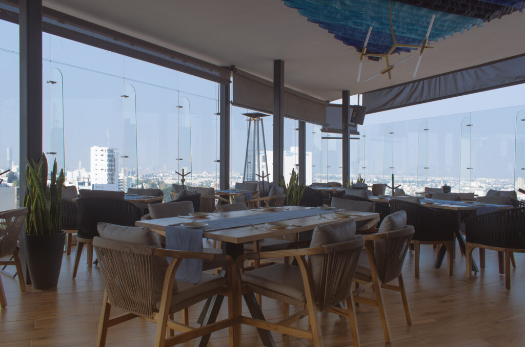 Diseño de interiores Restaurante Casa Luz Ciudad de Puebla Colonia La Paz